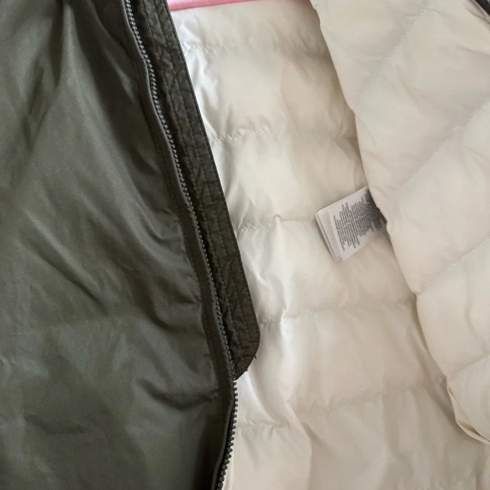 Ralph Lauren Olive Hooded Puffer Unisex Bunting Snowsuit Size 6mos